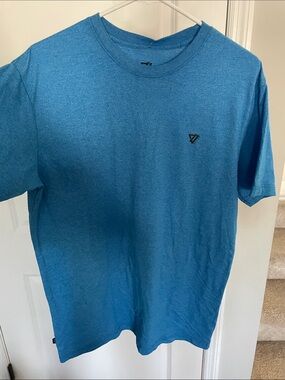Men's Veece Blue Crewneck Short Sleeve Tee Large NWT